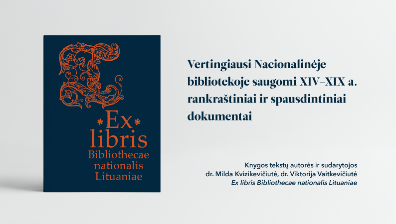 Knygos „Ex libris Bibliothecae nationalis Lituaniae“ vir6elis