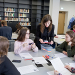 Edukacinio užsiėmimo akimirka