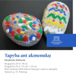 Tapyba ant akmenukų