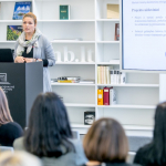 Nacionalinės bibliotekos Informacijos išteklių departamento Skaitmeninimo skyriaus vadovė Lina Mačiulienė