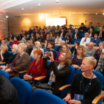 Konferencijos akimirka © Estijos nacionalinės bibliotekos nuotr.