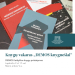 Knygų vakaras „DEMOS knygnešiai“