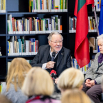 Prof. Vytautas Landsbergis su žmona Gražina Ručyte-Landsbergiene