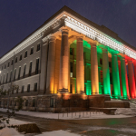 Nacionalinė biblioteka mini Laisvės gynėjų dieną