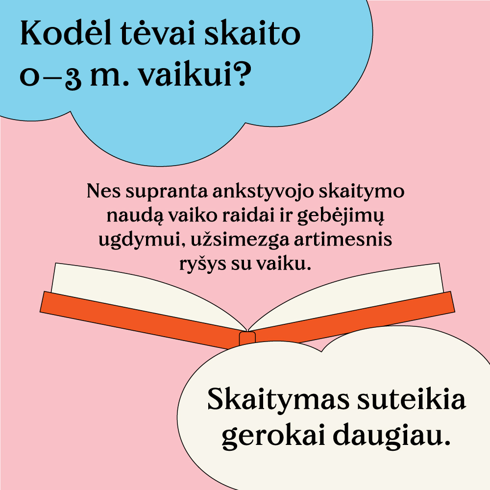 Kodel tevai skaito