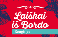 Lapkričio 20 d.: knygos „Laiškai iš Bordo“ pristatymas